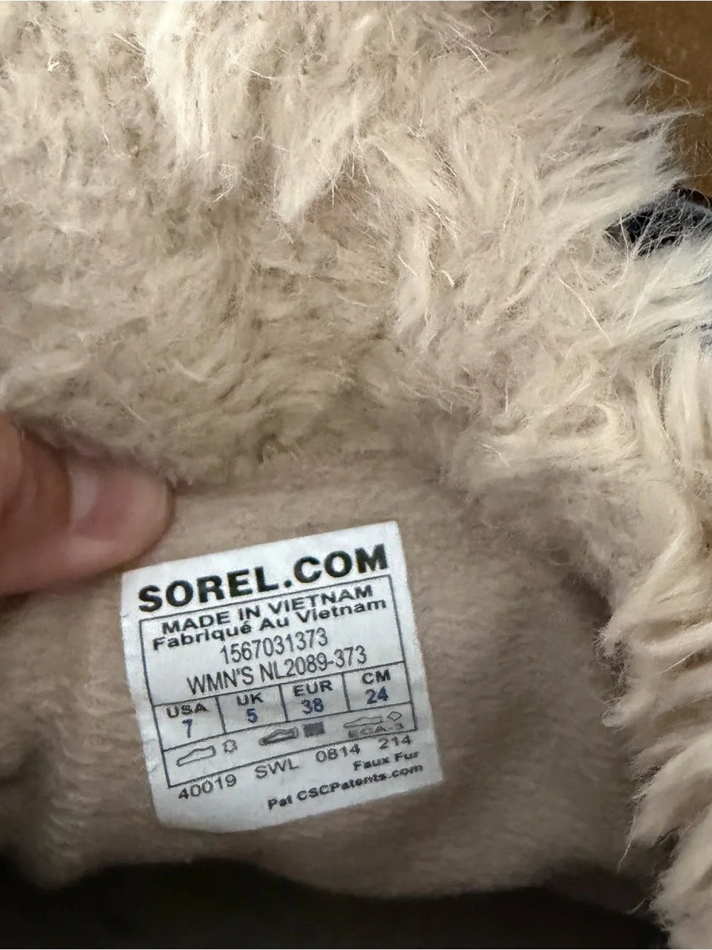 Sorel Tivoli II Snow Boot Waterproof Winter Women's 7 Tan Fut Lined Flaw
